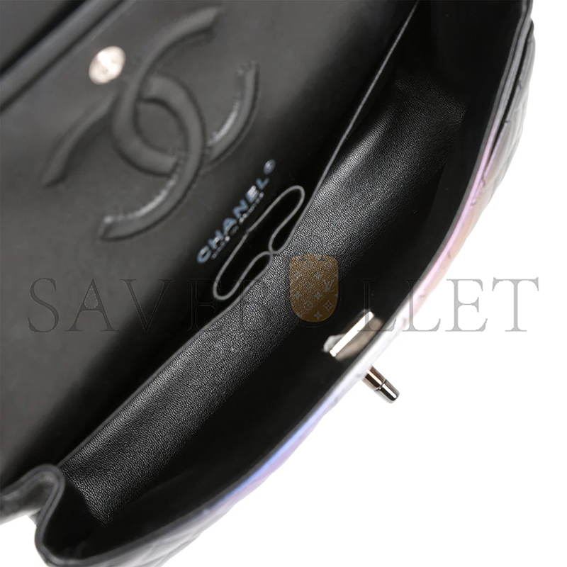 CHANEL CALFSKIN QUILTED OMBRE MEDIUM CLASSIC FLAP BAG A01112 (25.5*15*6cm)